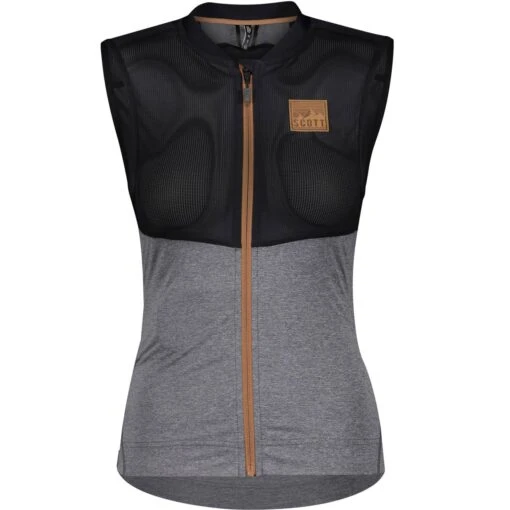 Scott AirFlex W's Light Vest Protector Black/dark Grey Melange