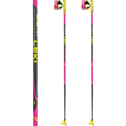 Leki HRC Junior Neonpink/neonyellow/black