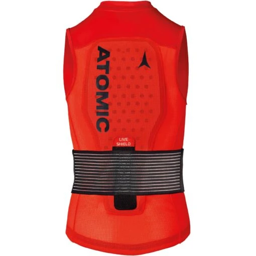 Atomic Live Shield Vest JR Red