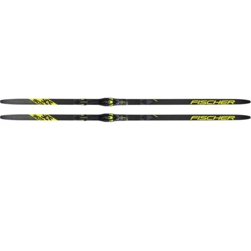 Fischer SCS Skate Black/yellow Inkl. Race Skate Binding (2022/23)