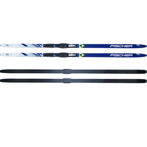 Fischer Summit Crown Blue EF Incl. Compact Step-In Bindings (2022/23)