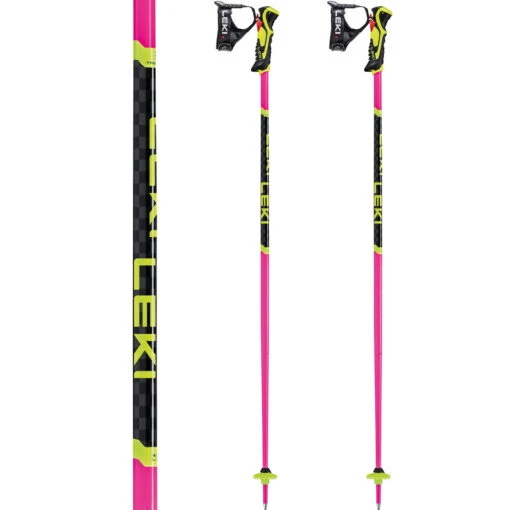 Leki WCR Lite SL 3D Neonpink/black/neonyellow